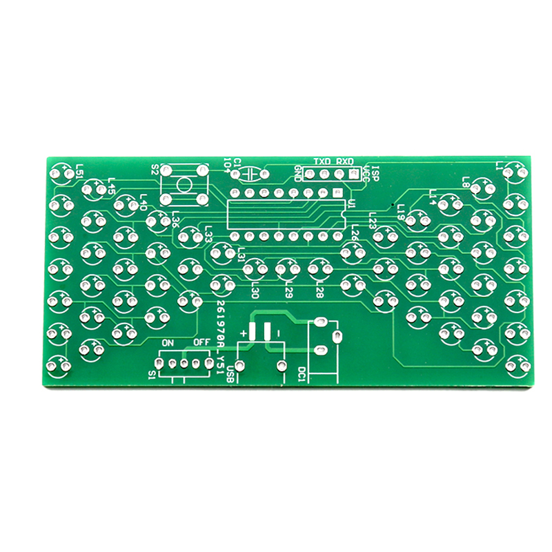 Light-emitting Diode LED Electronic Hourglass DIY Electronic Kit 5V Fun Welding  Electronic Component Welding Skills Training