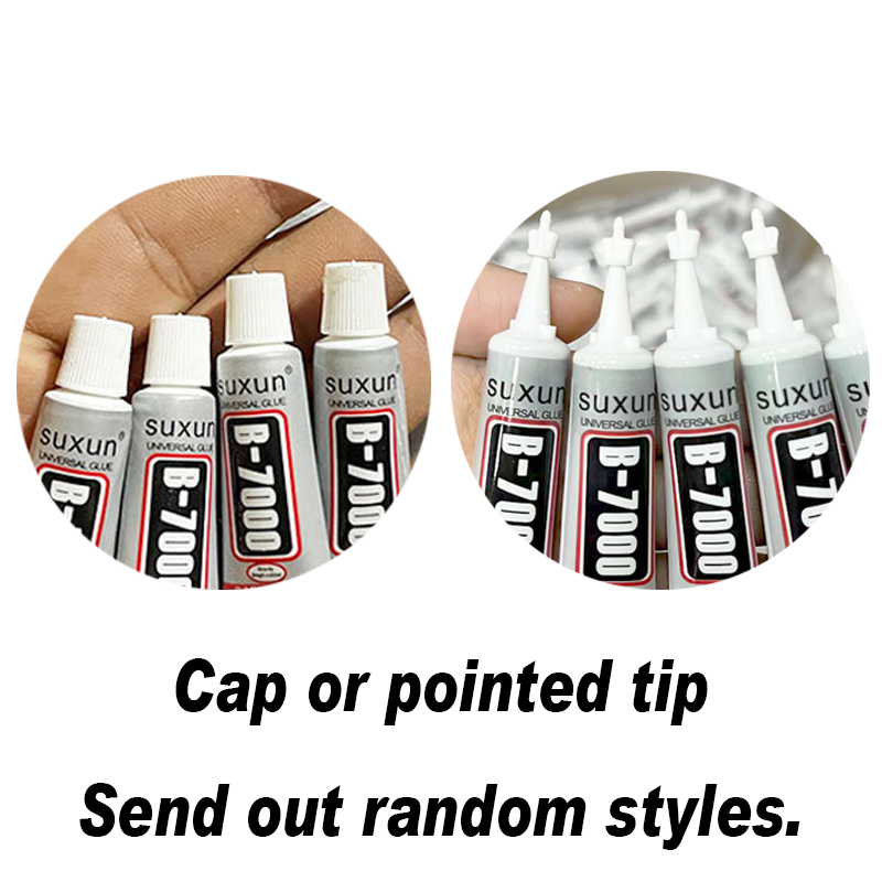 5-100pcs SUXUN B7000 Super Glue 3ml Mobile Phone Touch Screen Adhesive Telephone DIY Repair Point Diamond Jewelry Glass Glue