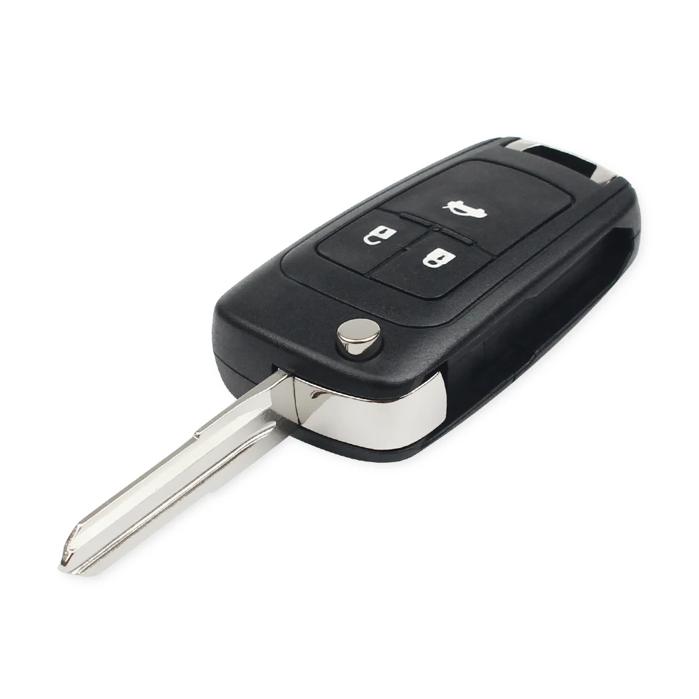 KEYYOU Remote Key Shell Für Chevrolet Cruze Aveo 2/3 Tasten Geändert Flip Folding Blank Fall Fob Auto-Styling links/Rechts Klinge