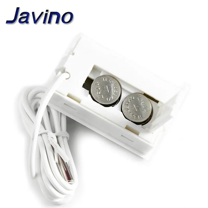 Mini Màn Hình Kỹ Thuật Số LCD Nhiệt Kế Sử Dụng Cho Tủ Đông Nhiệt Độ-50-110 ℃ Nhiệt Kế Tủ Lạnh Trong Nhà Và Ngoài Trời Chống Nước Đầu Dò