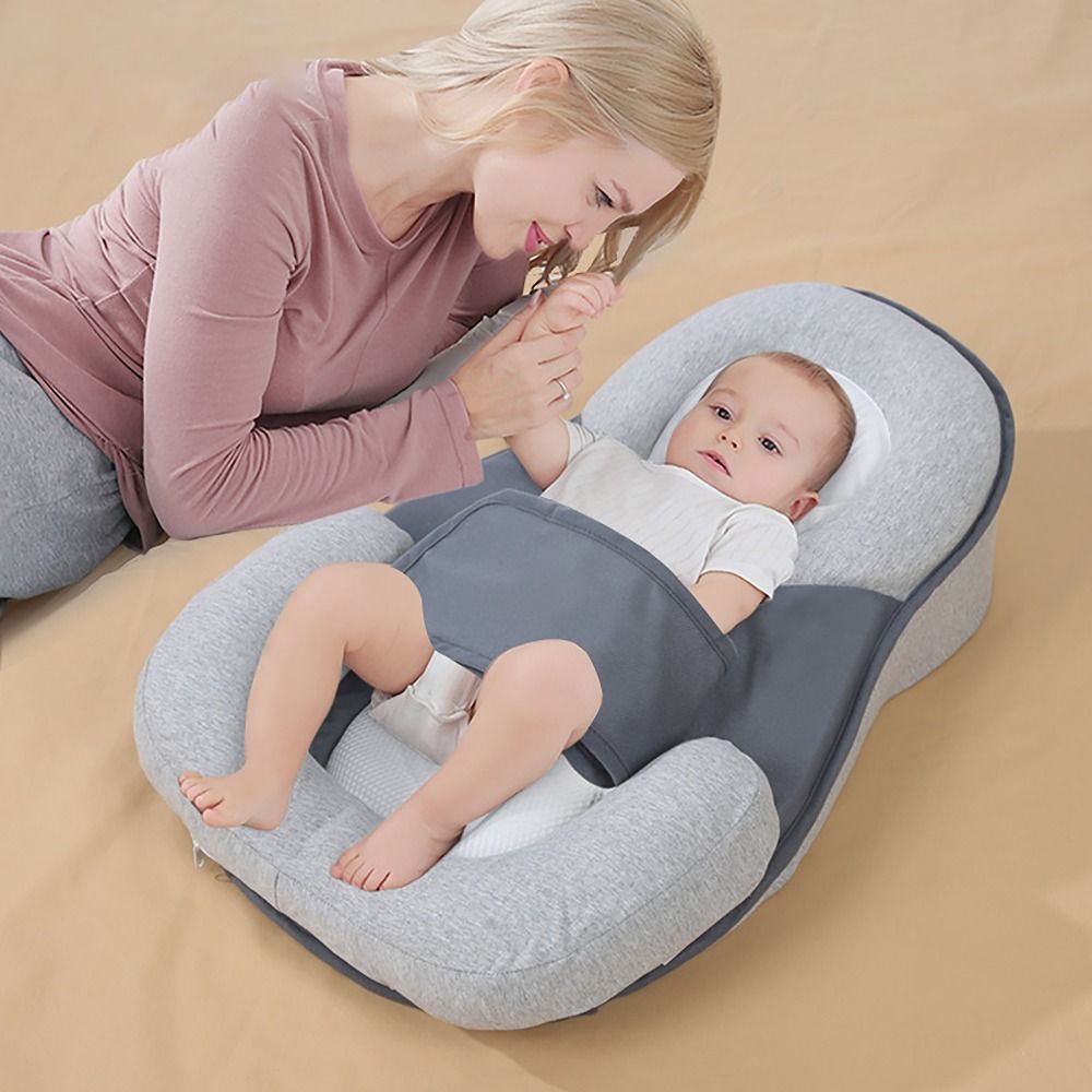 15 ° Slope Design Baby Wedge Pillow Anti Spit Milk Nursing Anti Roll Infant Reflux Supportor Helps Sleeping Nursing Pillow
