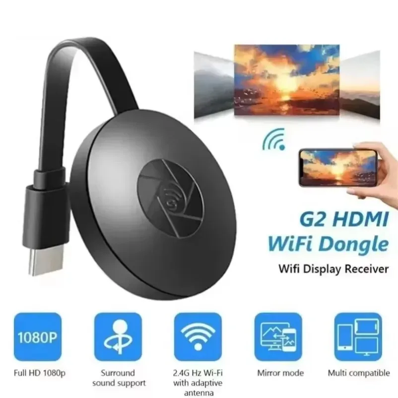 HDMI-Kompatibel 1080P Für MiraScreen Display Anycast Wifi Tragbare Miracast Dongle Kompatibel Für TV Android Ios Spiegel bildschirm