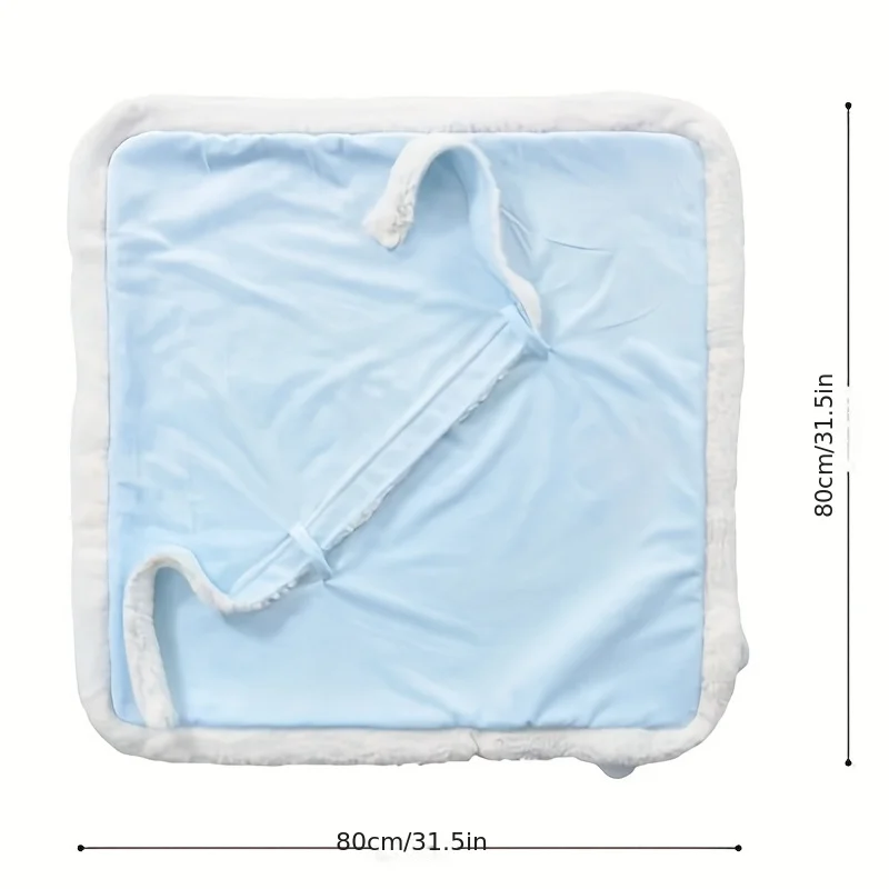 Calda coperta in pile di velluto per bambini, fasciatoio per neonato, morbida coperta in pile, set di biancheria da letto solido, trapunta in cotone, fasciatoio