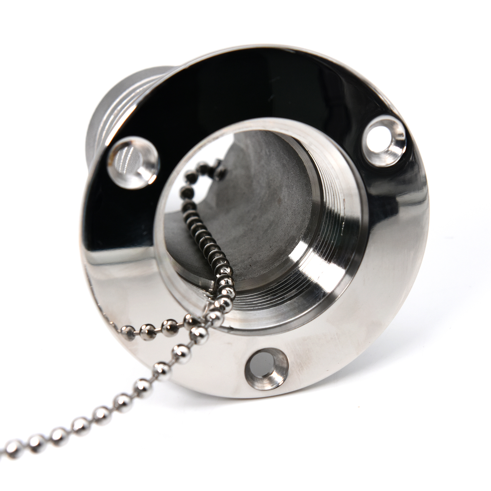 38 mm 50 mm Deck-Einfülldeckel, Edelstahl 316, Deckfüller, Gas-Diesel, KRAFTSTOFF, Abfall, Wasser, hochglanzpoliert, Marine, Boot, Wohnmobil-Hardware