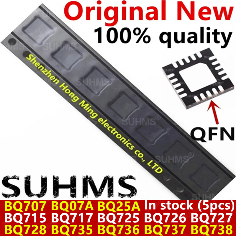 (Habeek) Neue BQ707 BQ07A BQ715 BQ717 BQ725 BQ726 BQ727 BQ728 BQ735 BQ736 BQ737 BQ738 BQ25A BQ738H BQ728H QFN-20