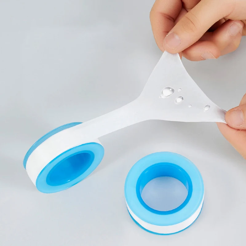 3 p PTFE Water Pipe Tape Oil-free Sealing Tape Fitting Thread Seal Tape White Pipe Thread Seal Raw Material Tape Home Essential