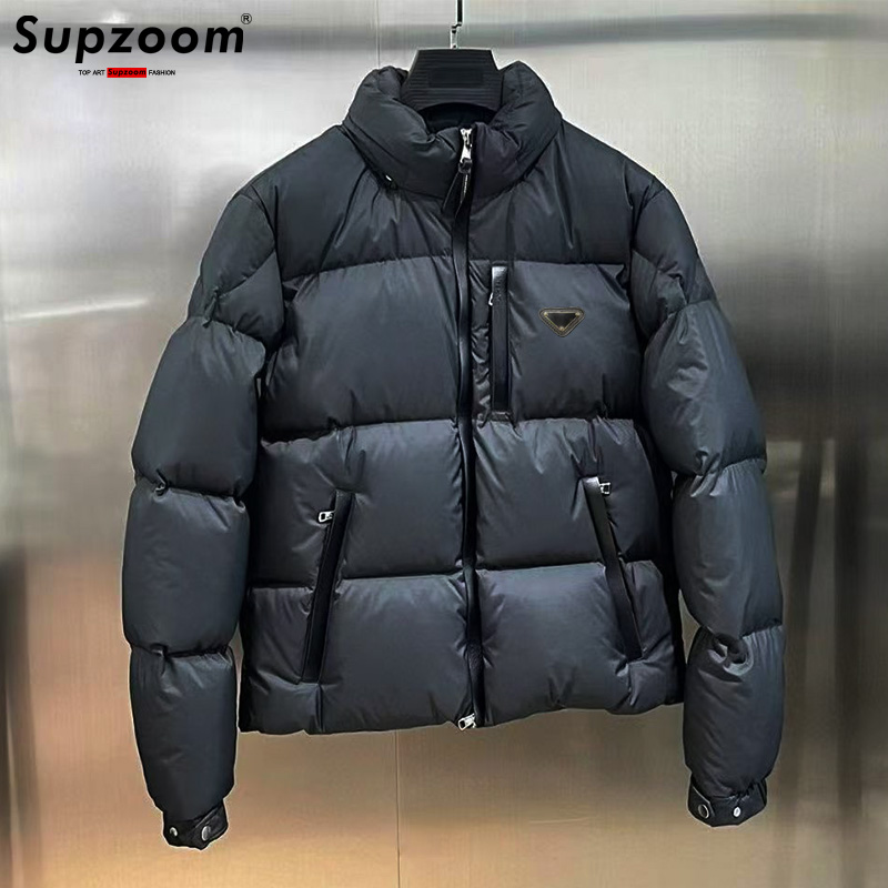 Supzoom New Arrival Top Fashion Logo Male Popular Clothes Thickened Handsome Warm Collar Casual  Winter Down Jackets Men