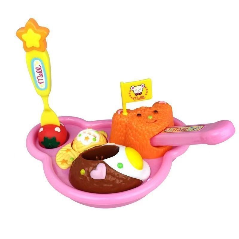 Jouet d'alimentation pour Pudding, petit ours, plateau alimentaire Bento, jeu de rôle, éducation précoce, jouets de maison, nouvelle collection