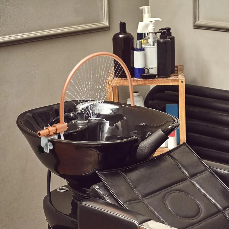 Head Spa Water Frame with Pump for Shampoo Sink, Portable Salon Shower Head Equipment, Shampoo Bowl Waterfall