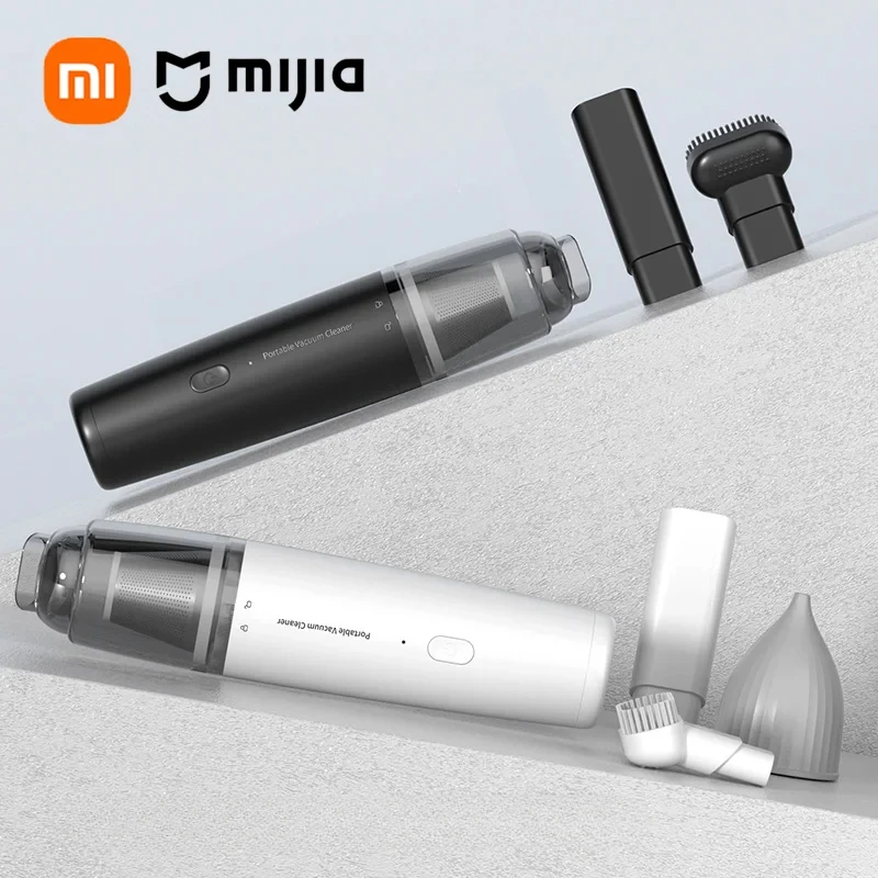 Xiaomi Car Vacuum Cleaner Electric Household Mini Portable High Power Handheld Wireless Powerful Dust Remover Deep Cleaning New