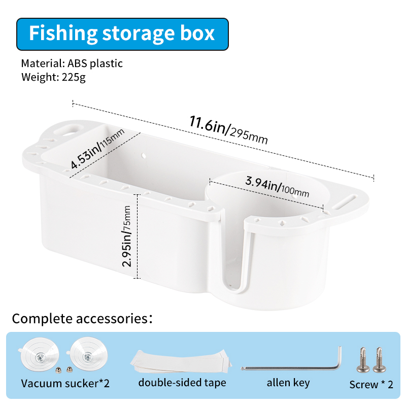 Marine Lagerung Caddy Box Können Tasse Halter Telefon Trinken Box Organizer Boot Marine Yacht Ponton Angeln Kabine Universal Multifunktio
