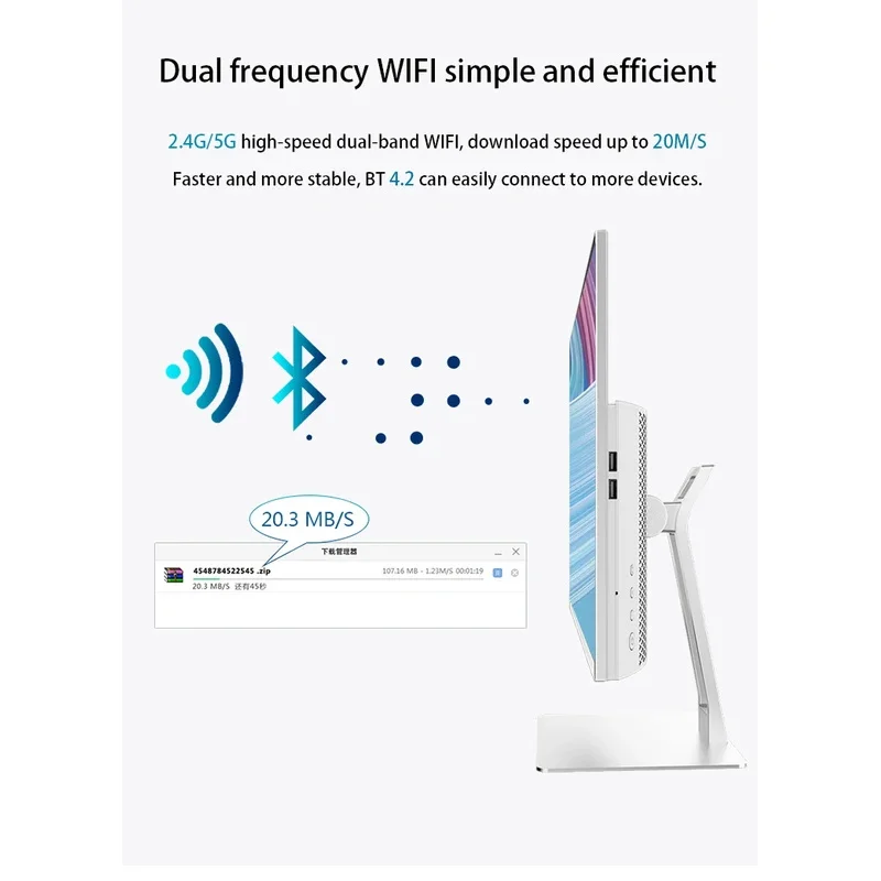 China Factory Desktop Pc Computer All In One 23.8 27 28 Inch Quad Core I7 All In One Mini Pc For Office School