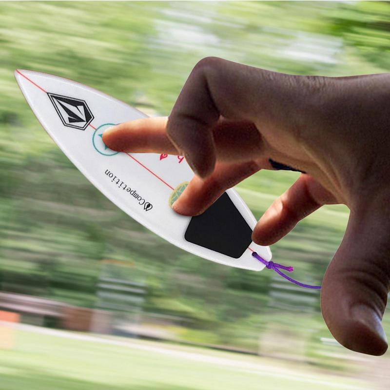 Mini Finger Surfboard Toy, Cool Surfboard, Fingerboard para crianças de 3 anos e surfistas, presente de aniversário