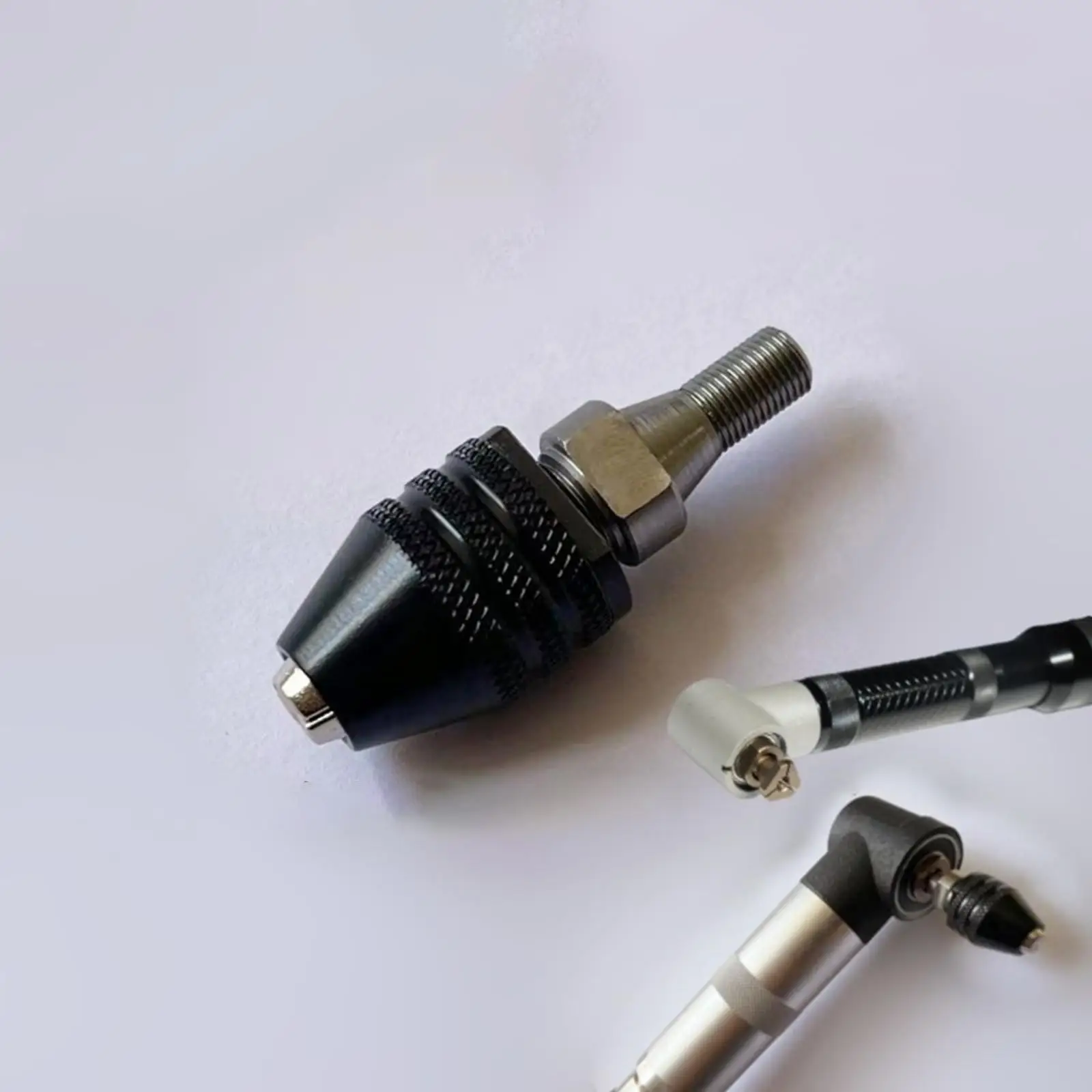 Electric Grinder Chuck Drill Adapter Fixture Tool Universal Easy to Attach Polisher Accessories Replacement for Woodworking