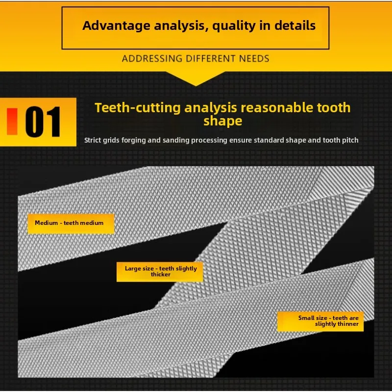 Alloy Steel File Set Precision Round Half Round Flat Square Triangle Hand Files for Woodwork Tools metal file wood carving tools