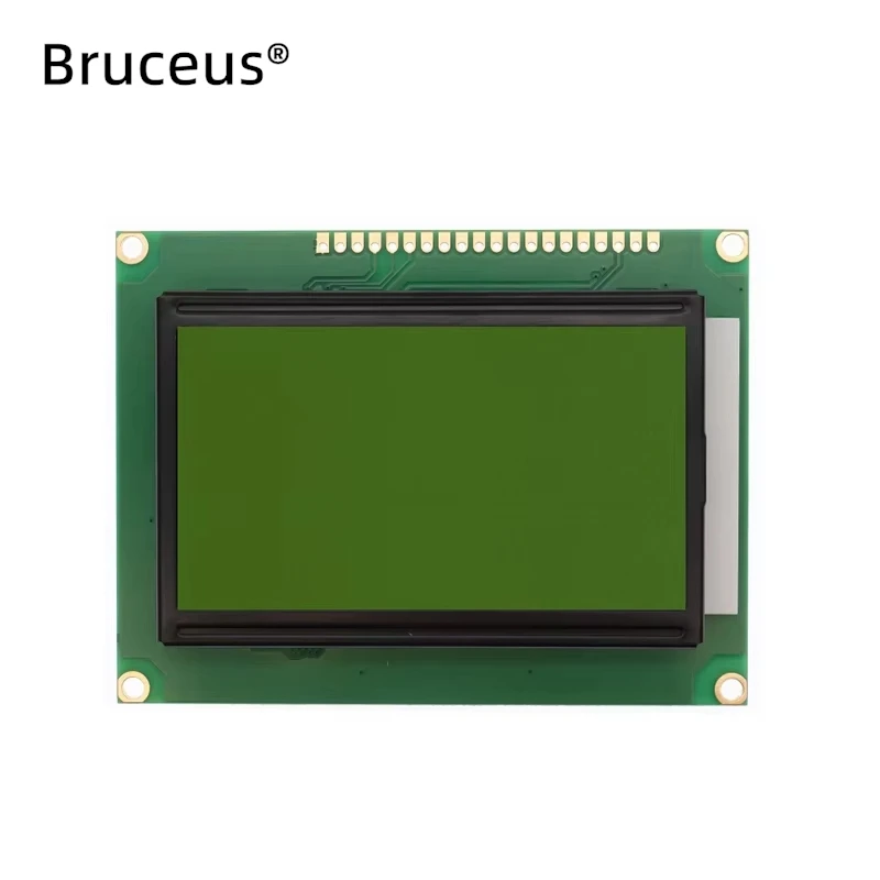 Pantalla azul con retroiluminación ST7920, 12864 LCD, 5V, 128x64 puntos, módulo paralelo