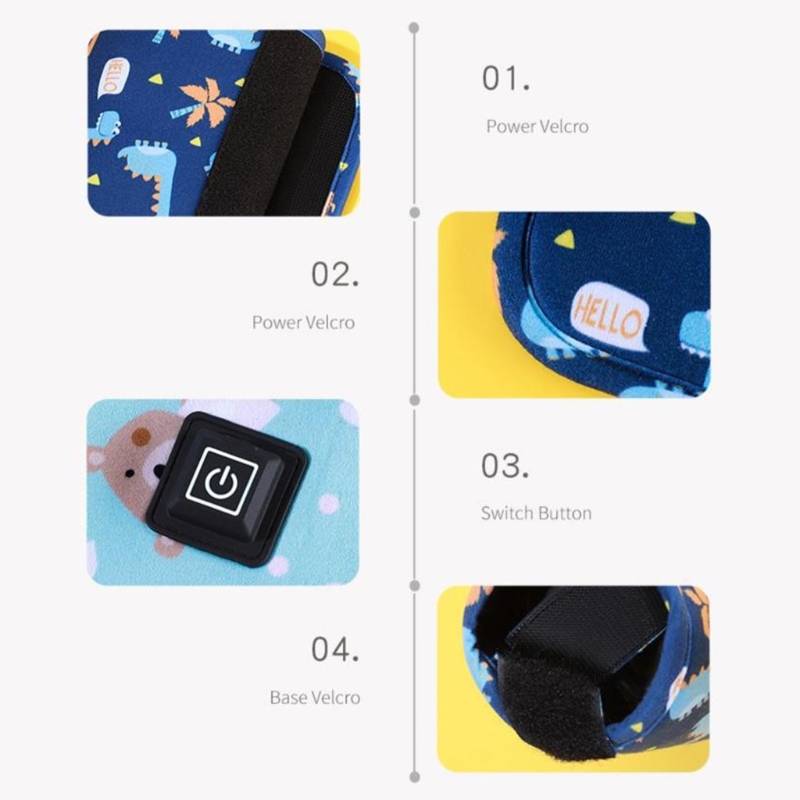 Draagbare Usb Babyfles Warmer 5V 2a Verwarming Reizen Melk Warmer Instelbare Temperatuur Controle Moedermelk Verwarmer Tas