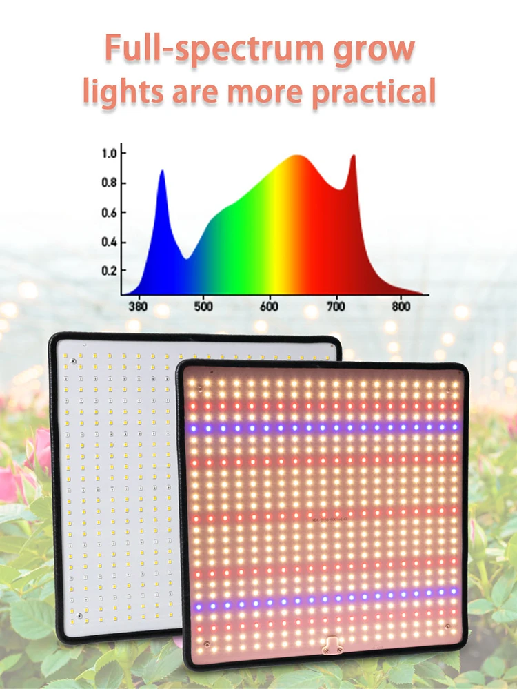 เต็นท์สำหรับปลูกพืชในร่มแผงควอนตัม LED ซัมซุงไฟเติบโตเต็มสเปกตรัมสำหรับพืชเติบโตในร่มไฟ1200วัตต์