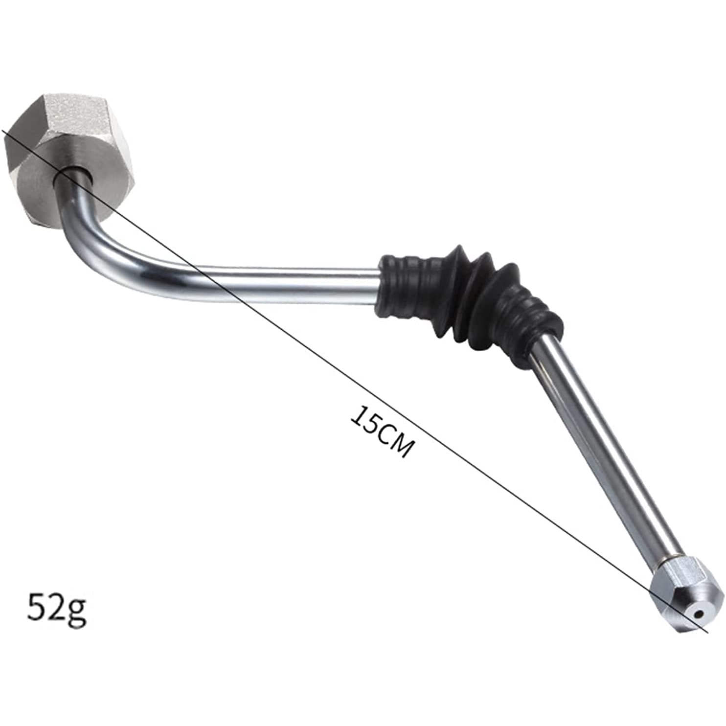 Varita de vapor para Delonghi EC680/EC685, máquina de café Rancilio, actualización con boquilla de vapor de punta de 3 agujeros adicional