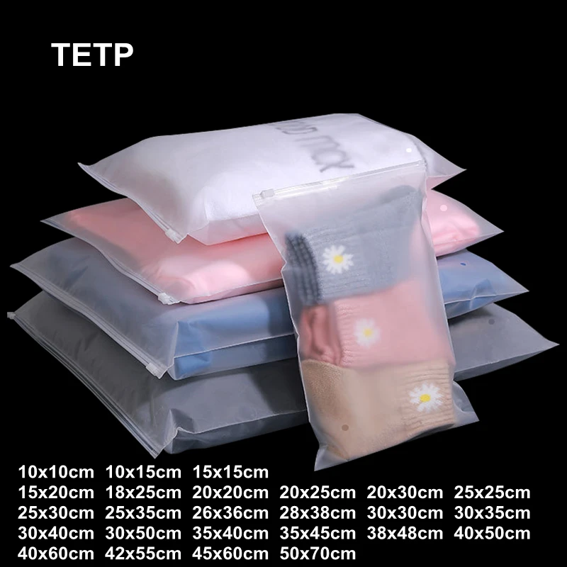 TETP 10 14 Dây/18 Dây Mờ Mờ Túi Dây Kéo Nhà Du Lịch Bảo Quản Quần Áo Quần Lót Bao Bì Với Không Khí lỗ Tổ Chức