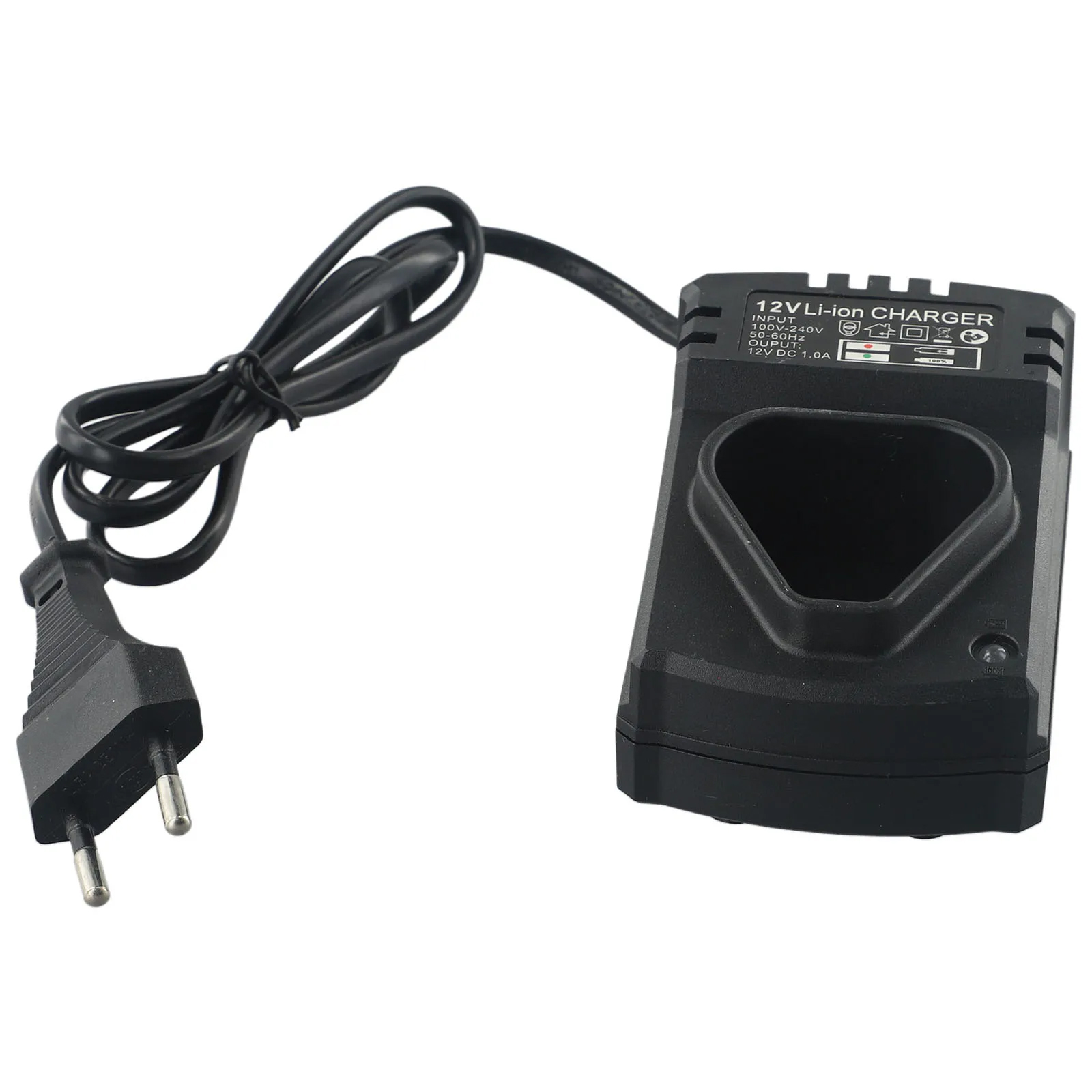 Power Tool Part DC US/EU Li-ion oplaadbare oplader Ondersteuning 110-240V Zwart voor elektrische lithiumboor 12V lithiumschroevendraaier