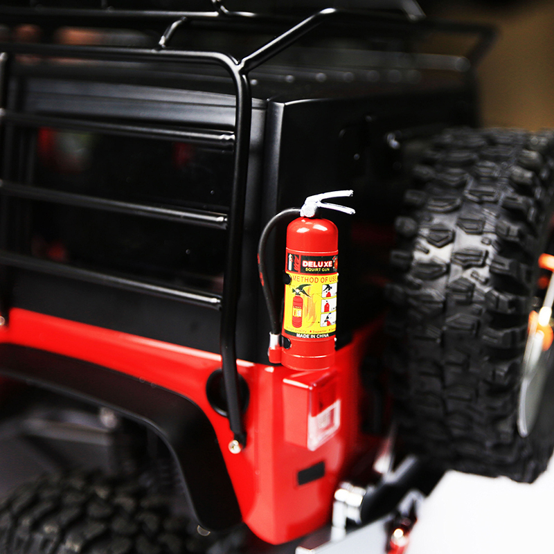 部品消火器モデル軸 SCX10 TRX4 消火器モデル RC 部品のおもちゃ子供 1/10 RC クローラーアクセサリー