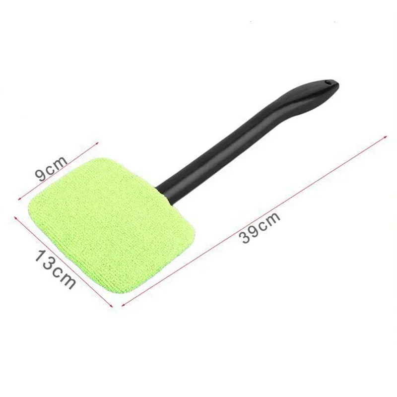 Universal Car Window Cleaning Kit Long-Handle Windshield Brush for Auto Detailing Easy Reach & Scratch Free Cleaning Tool