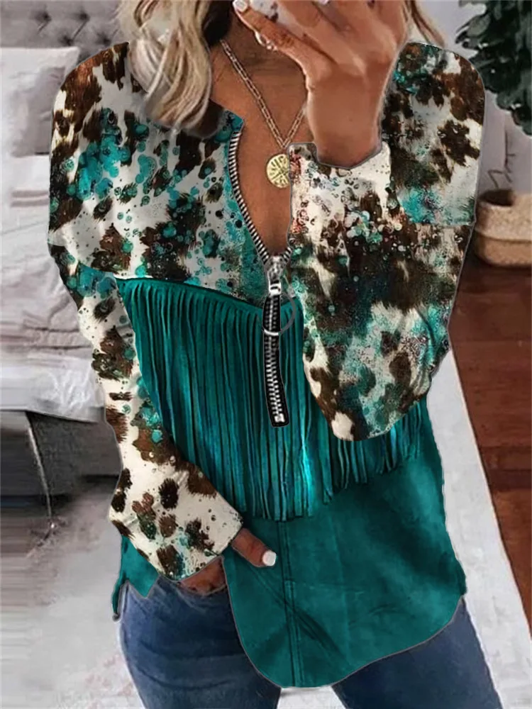 Sudaderas con capucha Vintage para mujer, Sudaderas con cremallera a la moda, sudadera de leopardo con cremallera, Sudaderas de gran tamaño, abrigos para niña, sudaderas para mujer Y2k
