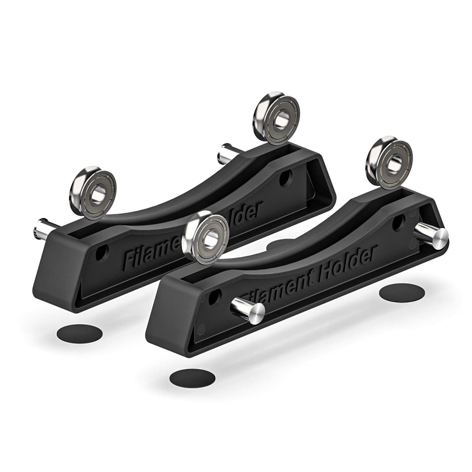 3D プリンタフィラメントスプールホルダー消耗品棚用品固定シート ABS PLA PETG 3D 印刷材料ラックトレイ黒