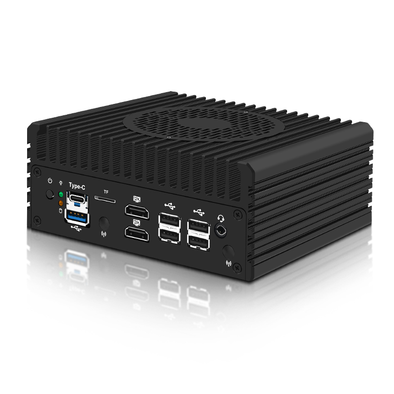 N355 N305 Intel 12th N150 N100 Firewall Computer NAS Server Proxmox 2x10G SFP+2xi226-V 2.5G Mini PC Soft Router 2*HD DDR5 TV BOX