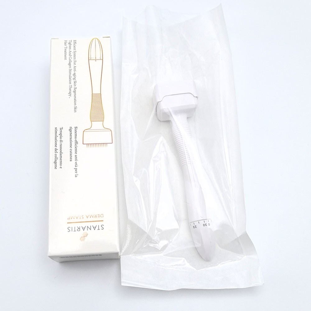 Derma Stamp para Cabelo e Barba Ferramenta Micro-exfoliante Dermastamp para Mulheres e Homens