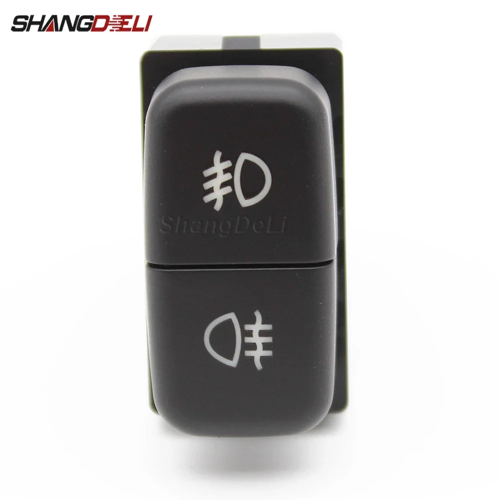 DC12V Cho Mitsubishi Pajero Triton ASX Lancer Đỏ LED Kép Ở Phía Sau Công Tắc Đèn Sương Mù Trên Tắt