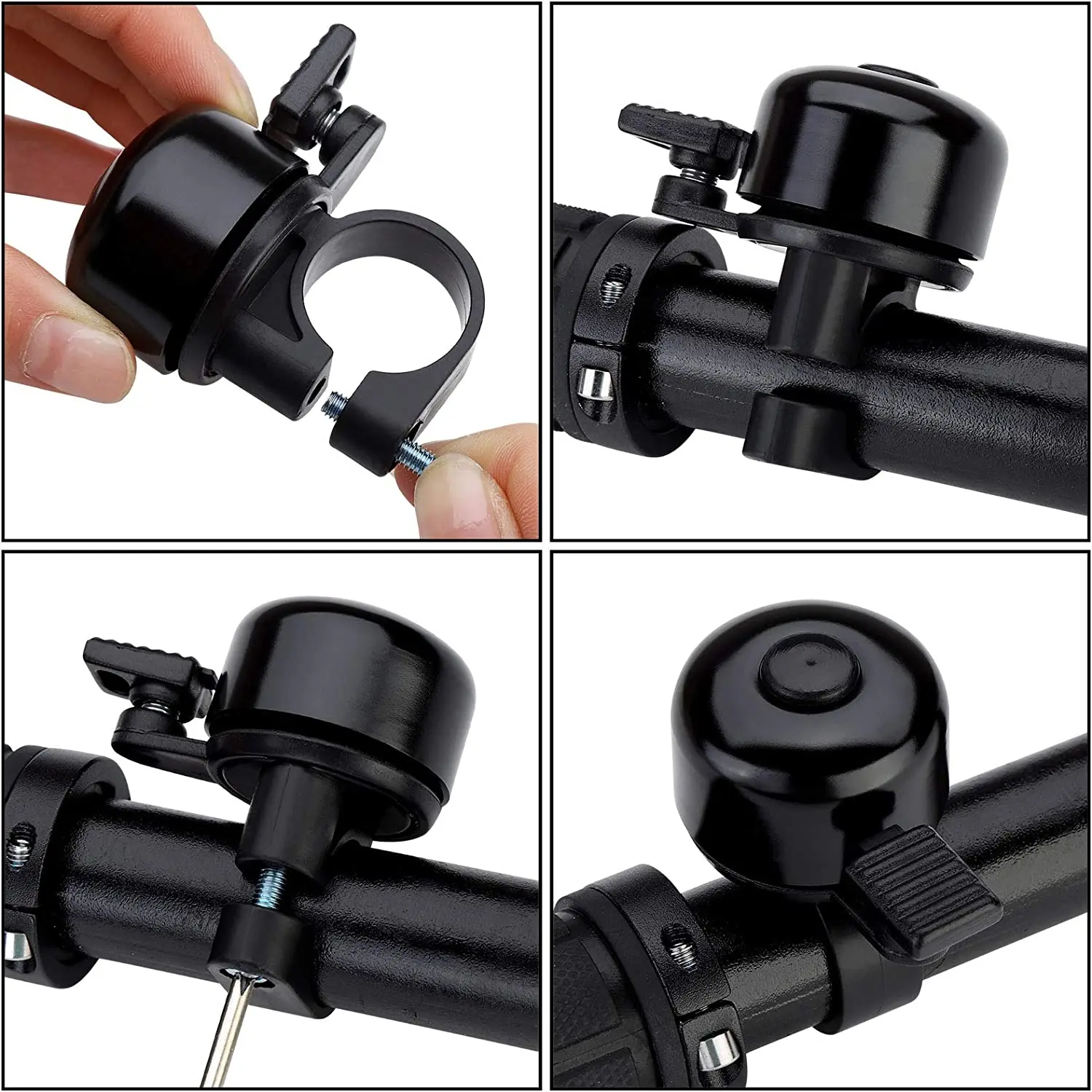 Fahrrad klingel legierung Mountain Road Bike Horn Sound Alarm für Sicherheit Fahrrad lenker Fahrrad Anruf Zubehör