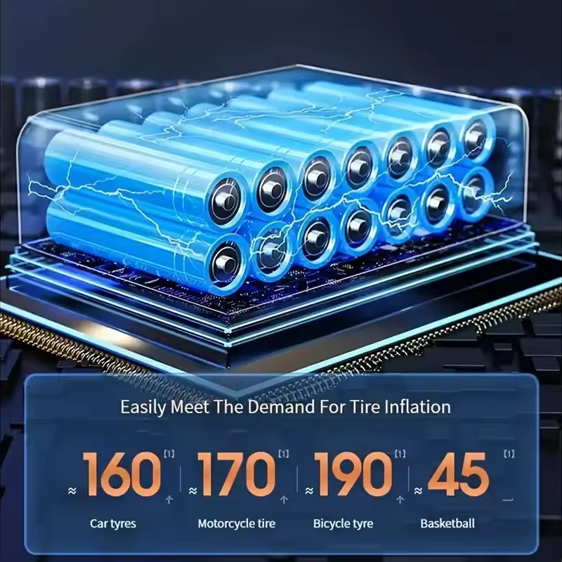 LEIBOO  Wired/Wireless Electric Air Pump Car Air Compressor Tire Inflator Pump for Motorcycle Bicycle Boat AUTO Tyre Balls