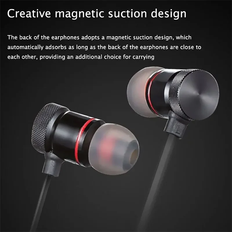 Sttgzd sem fio bluetooth fone de ouvido neckband fones de ouvido no monitor com microfone bateria longa auriculares alta qualidade