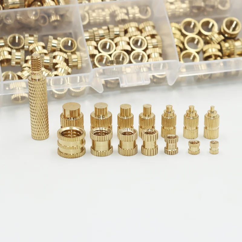 Heat Set Insert Press Tool Electric Soldering Iron Tip M2 M3 M4 M5 M6 M8 Thread Brass Inserts Nut Embedded Kit for 3d Printing
