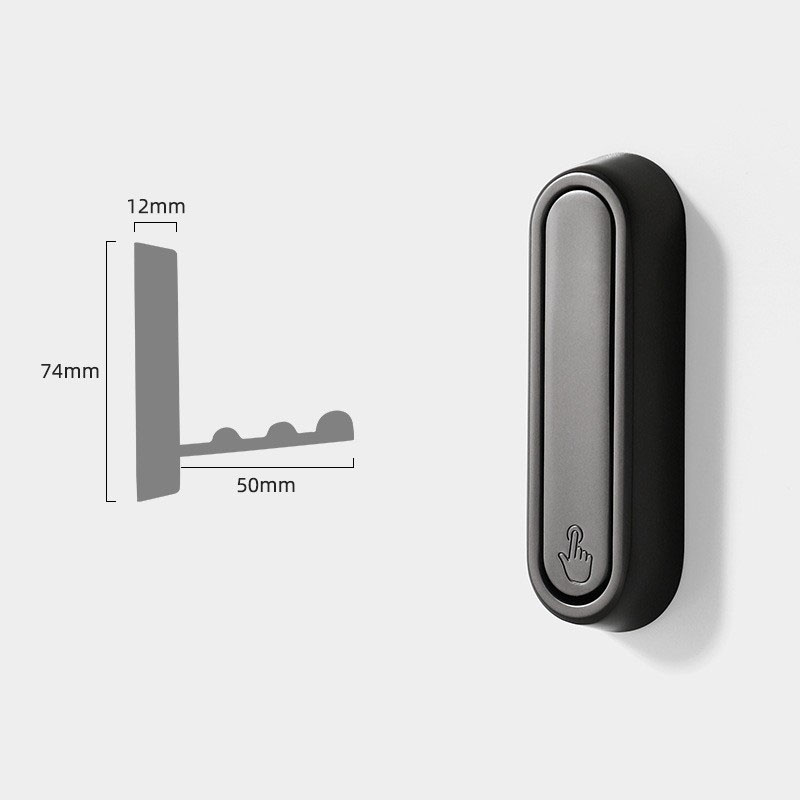 1PCS Aluminium Alloy Foldable Clothes Hook Storage For RV Bathroom Home Camper Caravan RV Interior Organization Accessories