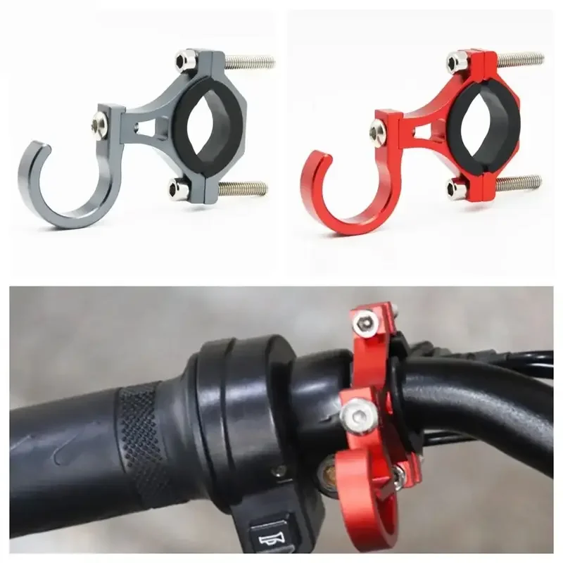 Gancho suspenso multifuncional para moto, liga de alumínio, ajustável, assento do guidão, gancho de bicicleta, ganchos do capacete da motocicleta