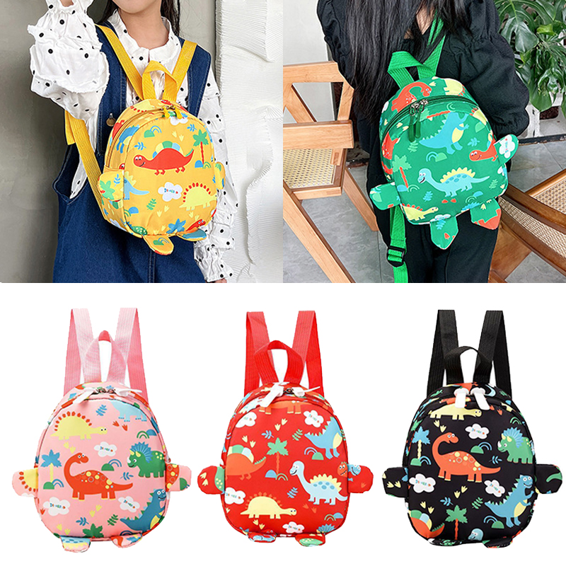 Nette Kinder Tasche Cartoon Dinosaurier Kinder Schule Taschen Kindergarten Vorschule Outdoor Reise Rucksack für Jungen Mädchen Anti-verloren