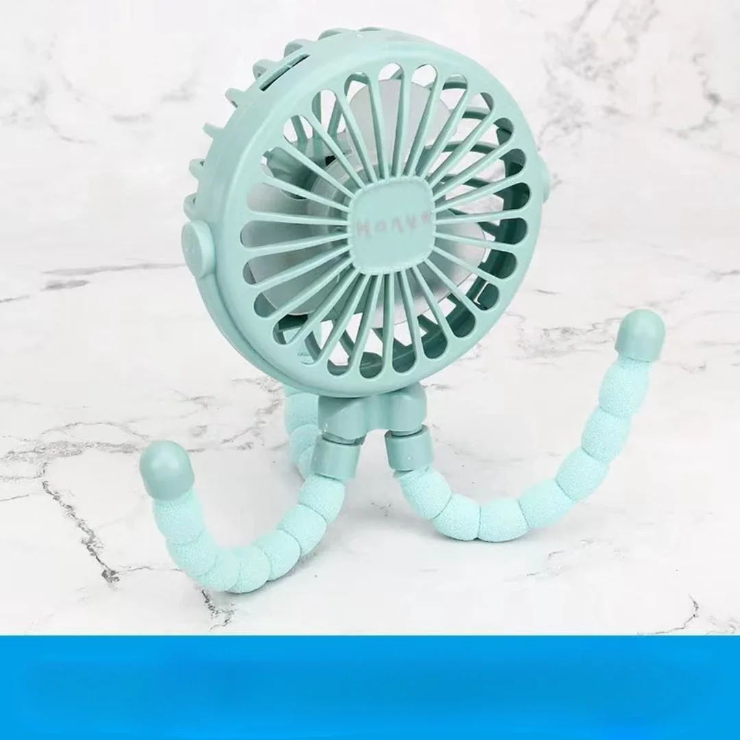 Ventilatore per passeggino portatile ricaricabile USB senza lama piccoli ventilatori pieghevoli Mini ventilatore ventilatore da tavolo silenzioso ventilatore da collo per esterno