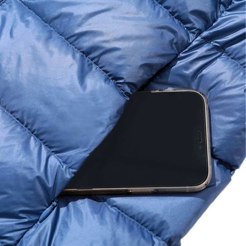 2025 nuevo abrigo impermeable para mujer, Parkas de manga larga con gorro extraíble, chaqueta cálida de invierno para mujer, abrigos claros/delgados rojos y azules