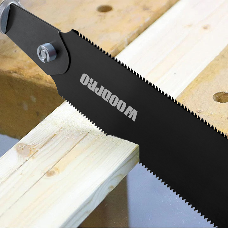 Japanese Pull Saw Set 6 Inch Double-Sided Small Pull Saw 17/6-10 TPI Double Edge Saw 17 TPI Single Edge Saw for Wood PVC Pipe