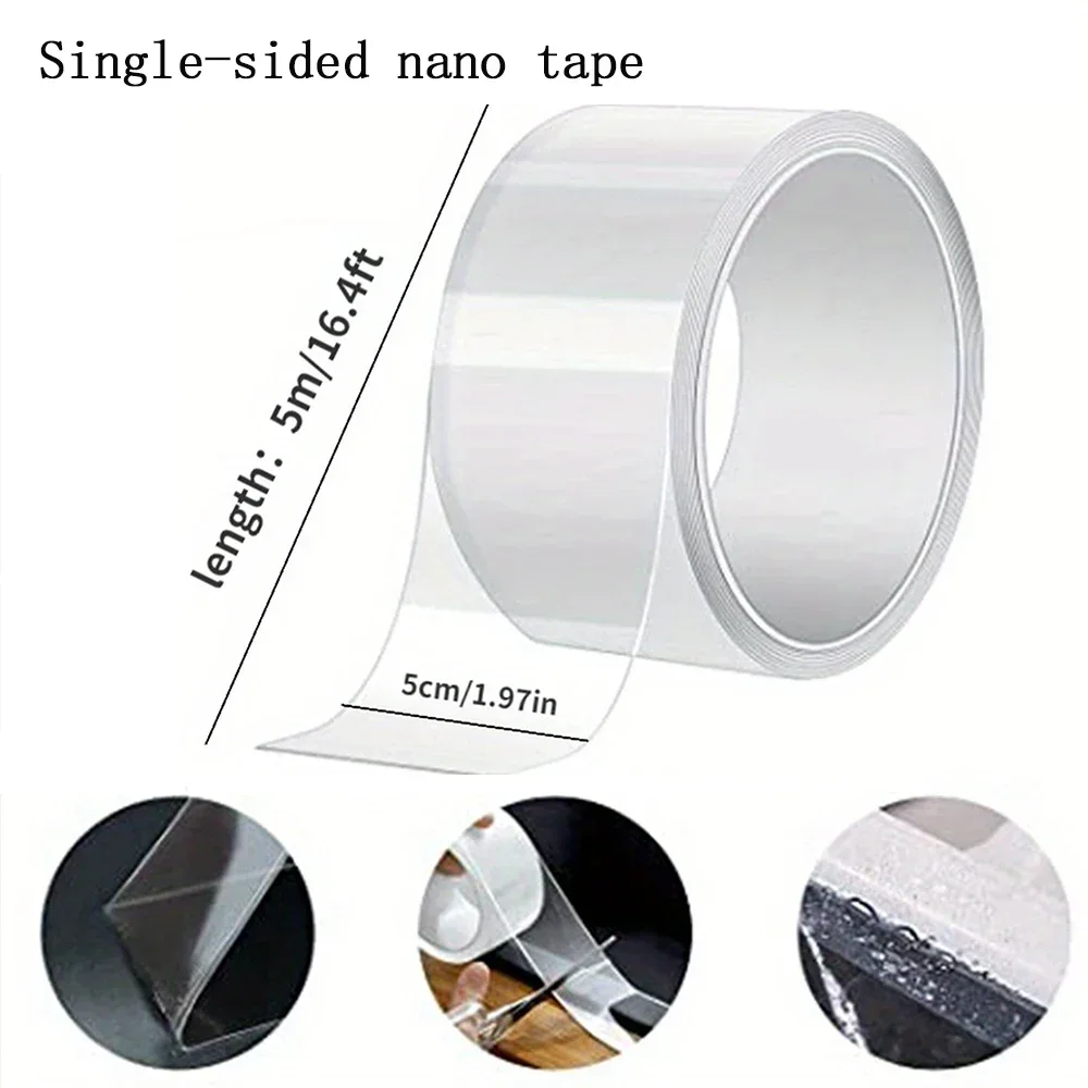 Nano cinta impermeable y resistente a las manchas: fácil de aplicar para sellar piscinas, cocinas, para uso doméstico y en restaurantes en varias superficies