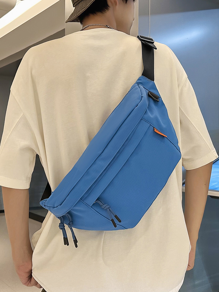 Bolsa Transversal de ande Capacidade para Homens e Mulheres Estilo Esportivo Casual para Cico em Material de Nylon com ...