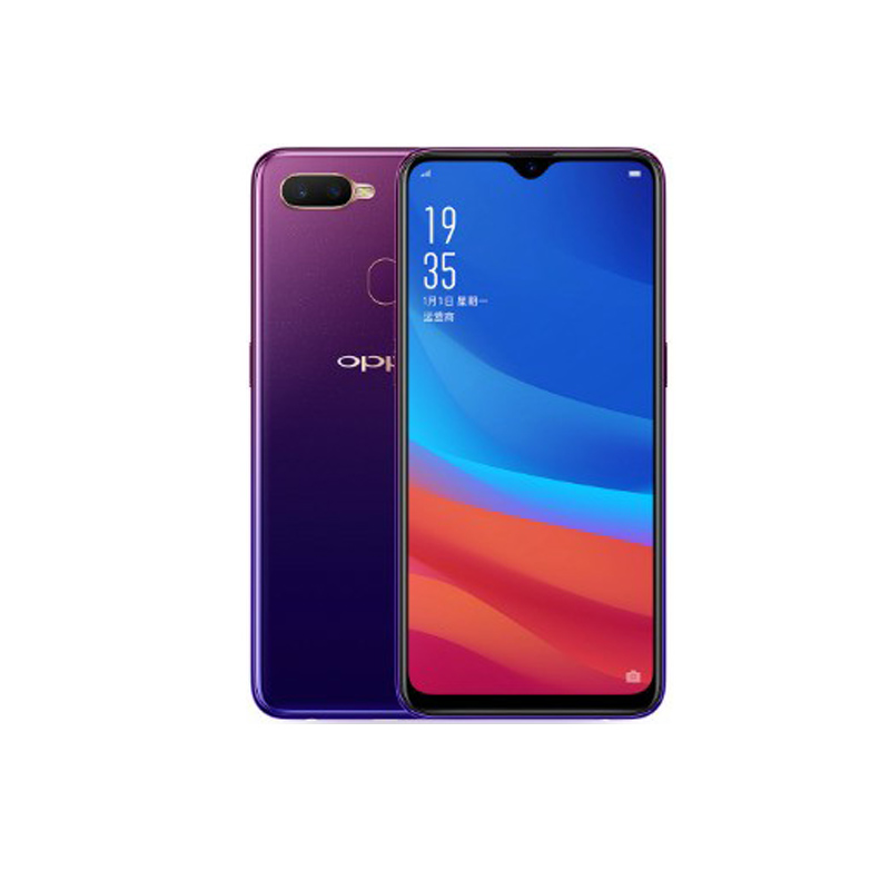 OPPO F9 Smartphone Firmware global 6,3 polegadas 4GB 128GB CPU de oito núcleos MediaTek Helio P60 versão Android 8.1 telefone usado