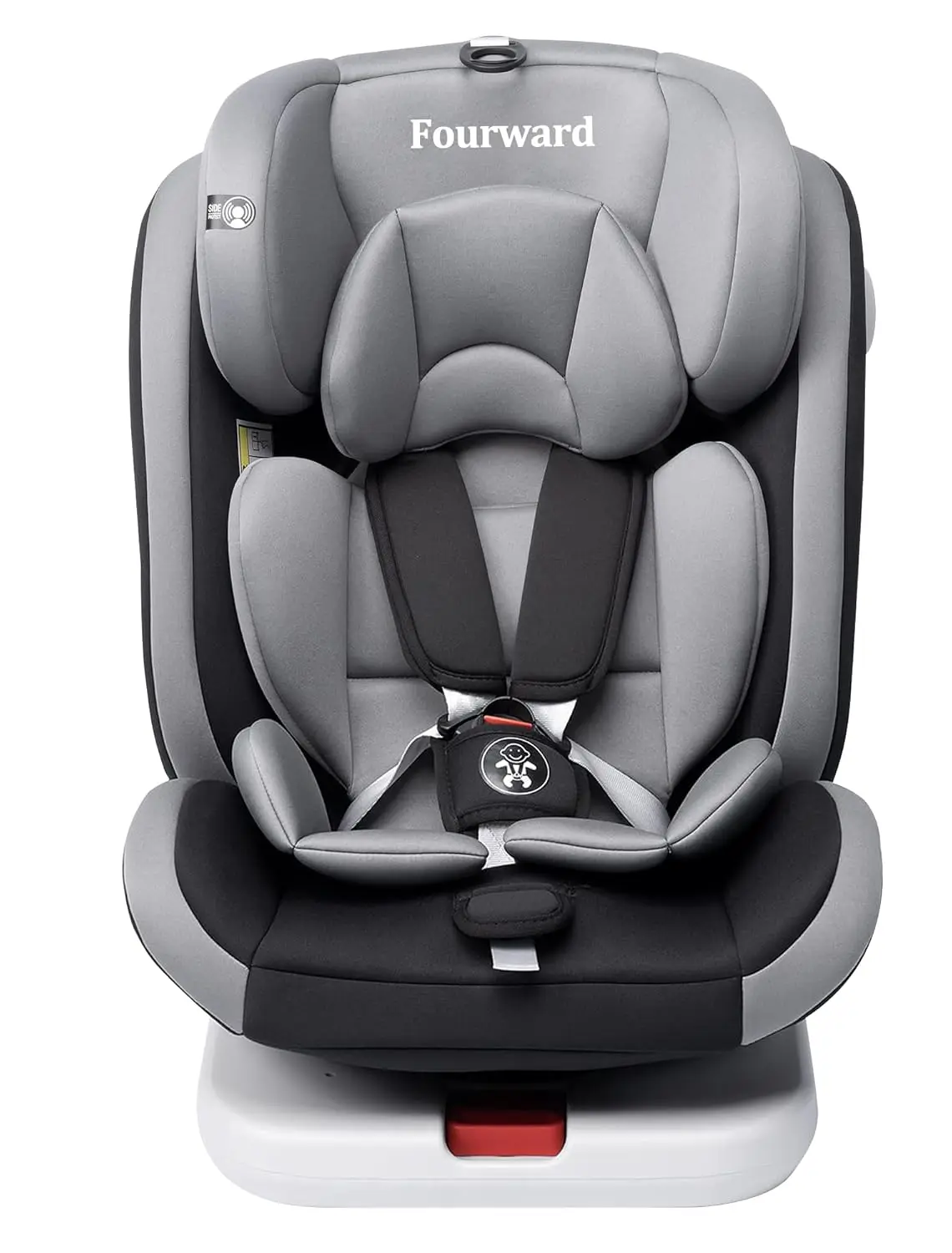 AP02 KL005 assento de carro infantil/assento de carro para bebê 360 °   ECE ISOFIX giratório, 9-36 kg/0-12 anos
