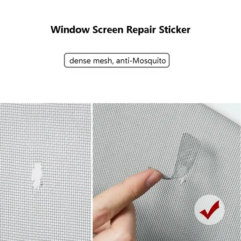 5/10/20Pcs Window Screen Repair Sticker Window Net Anti-mosquito Mesh Door Mosquito Netting Patch Repair Broken Hole Screen Net