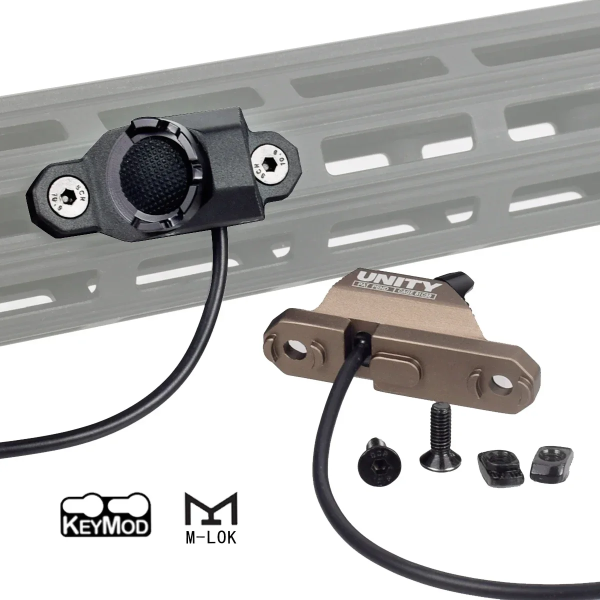 Surefire M300 M600 UNITY кнопка дистанционного переключателя давления 2,5/3,5 мм/SF штекер для Mlok Keymod 20 мм рельс для лазера DBAL-A2 PEQ15