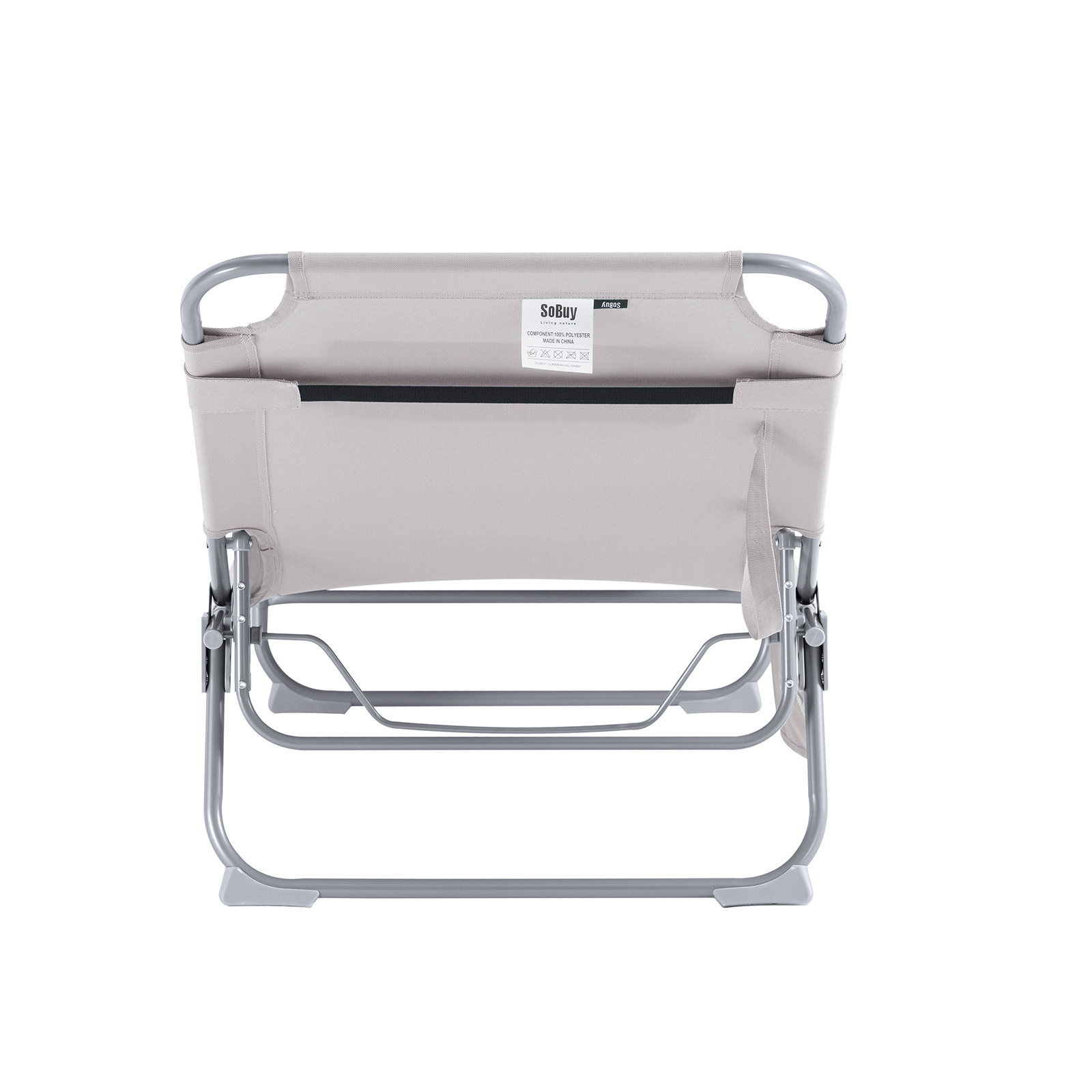 SoBuy OGS35x2 2 ensemble chaise longue de jardin avec sac et oreiller chaise longue pliante aérée pour jardins, cours, plages, balcons