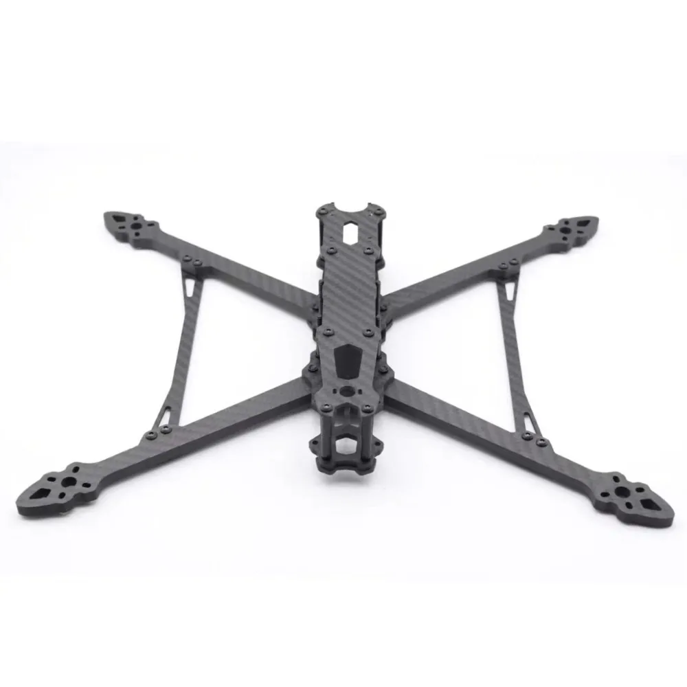 FPVKING – cadre en Fiber de carbone 3K MARK4 V2, 8 pouces, 367mm, 9 pouces, 387mm, 10 pouces, 427mm, Base de roue RC FPV, Kit de cadre de Drone de course Freestyle